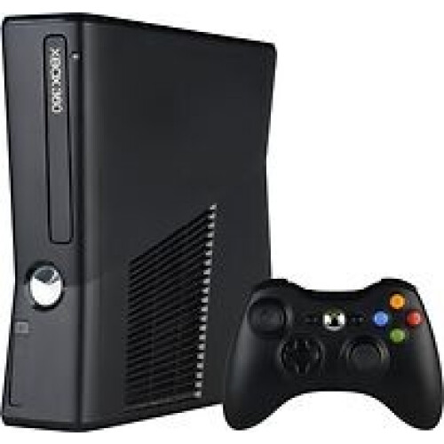 Microsoft Xbox 360 Small 250GB [incl. draadloze controller] mat zwart
