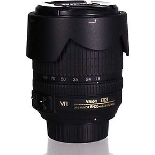 Nikon AF-S DX NIKKOR 18-105 mm F3.5-5.6 ED G VR DX 67 mm filter (geschikt voor Nikon F) zwart