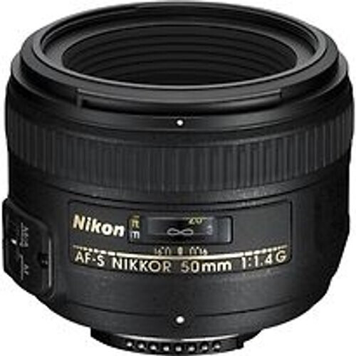 Nikon AF-S NIKKOR 50 mm F1.4 G 58 mm filter (geschikt voor Nikon F) zwart