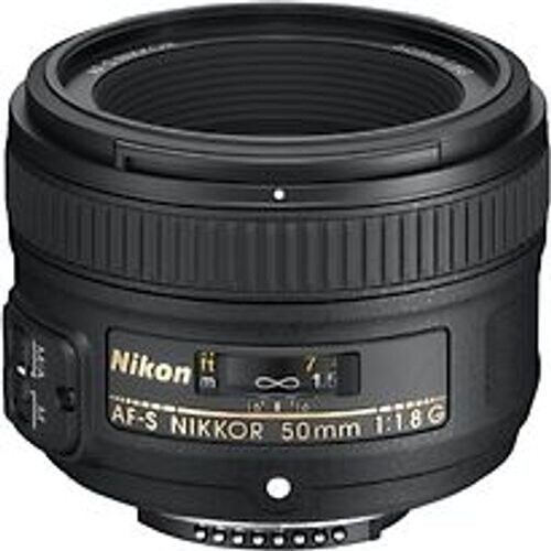 Nikon AF-S NIKKOR 50 mm F1.8 G 58 mm filter (geschikt voor Nikon F) zwart
