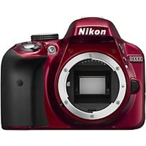 Nikon D3300 SLR-Digitale camera body rood