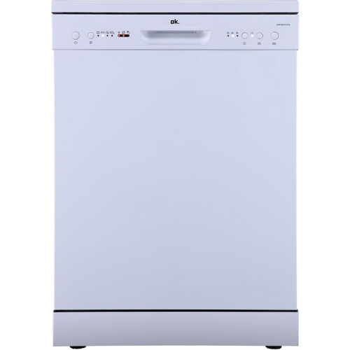 Ok. Odw6061efsw - Vrijstaande Vaatwasser - 60 Cm - 12 Couverts - 49 Db - Energieklasse E | Nieuw (outlet)