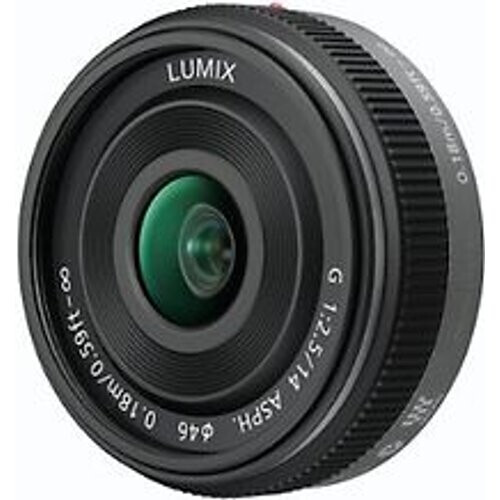 Panasonic Lumix G 14 mm F2.5 46 mm (geschikt voor Micro Four Thirds) zwart