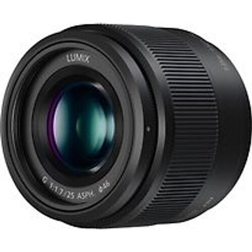 Panasonic Lumix G 25 mm F1.7 46 mm filter (geschikt voor Micro Four Thirds) zwart