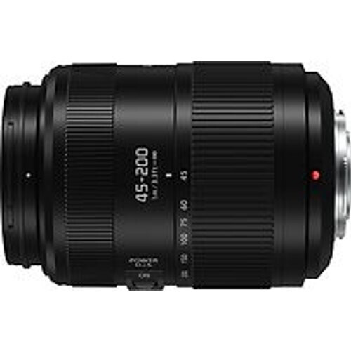 Panasonic Lumix G VARIO 45-200 mm F4.0-5.6 II O.I.S 52 mm filter (geschikt voor Micro Four Thirds Anschluss) zwart