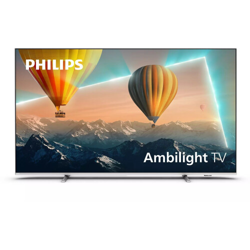 Philips 43PUS8057 - 43" Ultra HD LCD TV - 4K UHD HDR Dolby Vision Ambilight - Zilver (2023)
