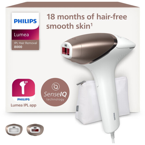 Philips Lumea Prestige 8000 series BRI945/00 - IPL Ontharingsapparaat - 450000 flitsen - Rosegold