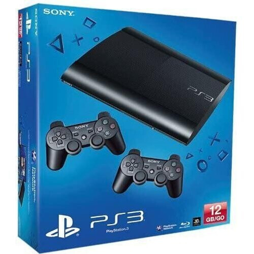 PlayStation 3 Ultra Slim - HDD 12 GB - Zwart