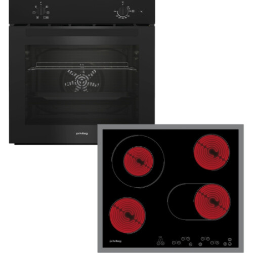 Privileg Pbb52hr0k - Inbouw oven - 66L - Hydrolyse - Energieklasse A