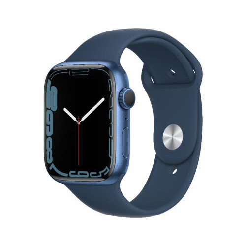 Refurbished Apple Watch Series 7 45 mm Blauw Als nieuw