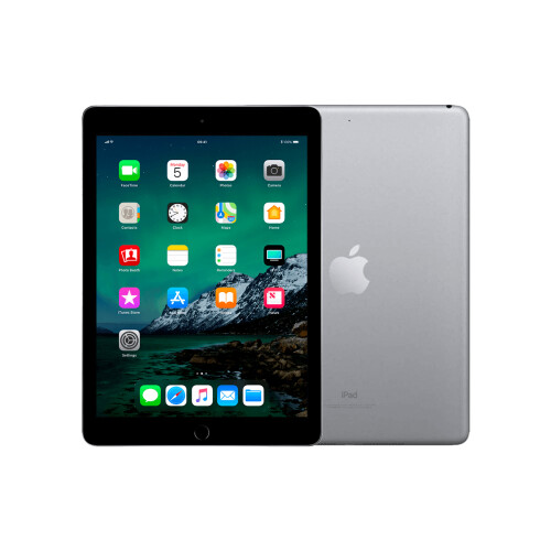 Refurbished iPad 2018 128 GB 4G Space Gray Als nieuw