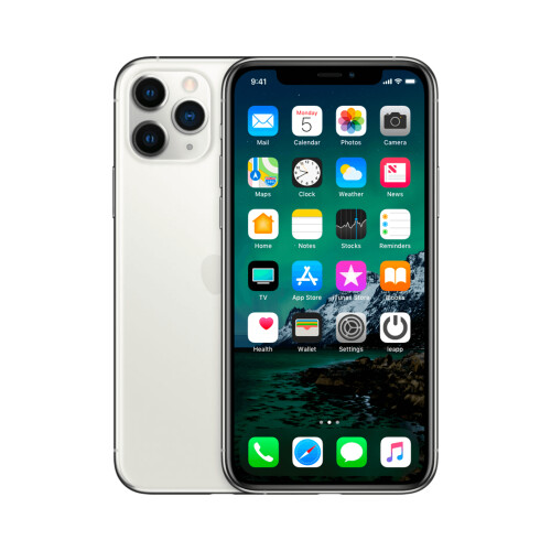 Refurbished iPhone 11 Pro 256 GB Zilver Als nieuw + Nieuwe batterij
