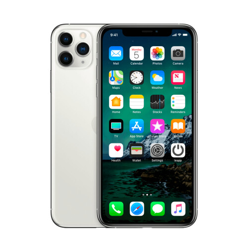 Refurbished iPhone 11 pro Max 512 gb Zilver Als nieuw + Nieuwe batterij