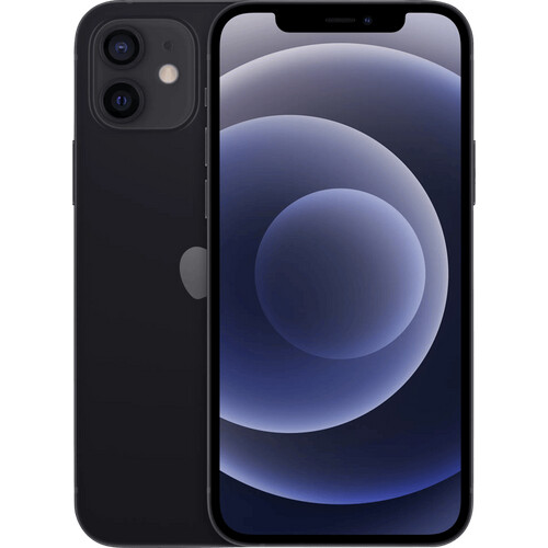 Refurbished iPhone 12 128GB Zwart (Zichtbaar gebruikt)