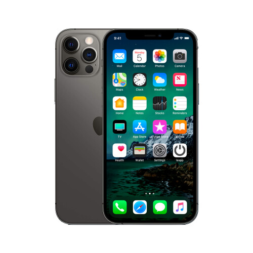 Refurbished iPhone 12 Pro 256 GB Grafiet Als nieuw + Nieuwe batterij
