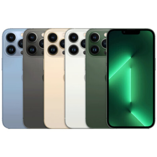 Refurbished iPhone 13 Pro Max 512 GB Blauw Als nieuw + Nieuwe batterij