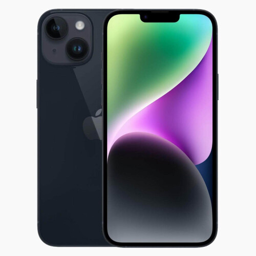 Refurbished iPhone 14 Plus 256 GB Zwart Als nieuw