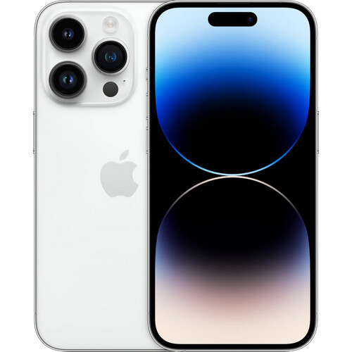 Refurbished iPhone 14 Pro 128GB Zilver (Licht gebruikt)