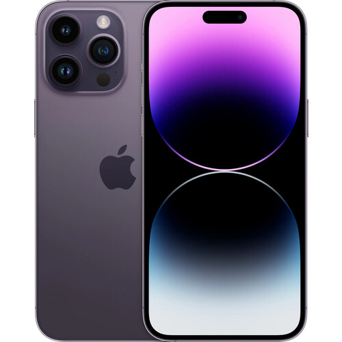 Refurbished iPhone 14 Pro Max 128GB Paars (Zo goed als nieuw)