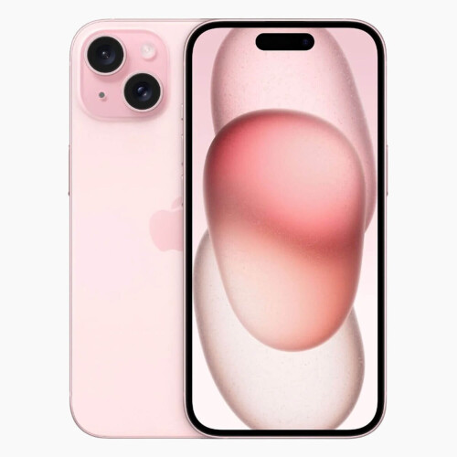 Refurbished iPhone 15 128 GB Roze Gebruikt