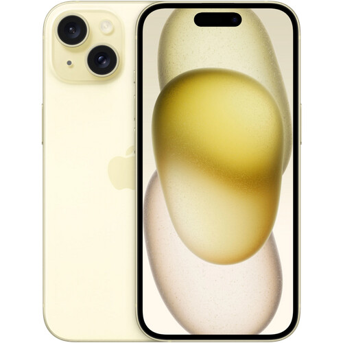 Refurbished iPhone 15 256GB Geel (Licht gebruikt)