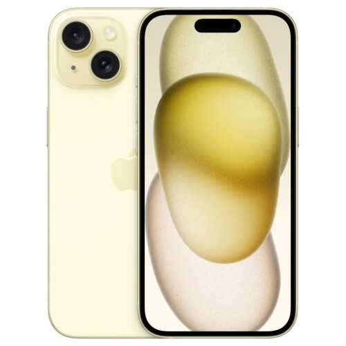 Refurbished iPhone 15 Plus 128 GB Geel Als nieuw