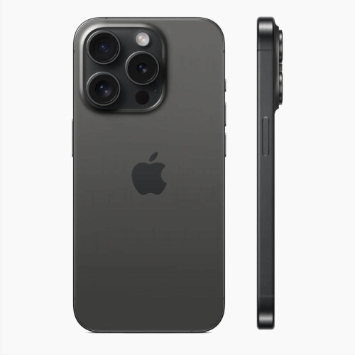 Refurbished iPhone 15 Pro 256 GB Titanium Zwart Licht gebruikt