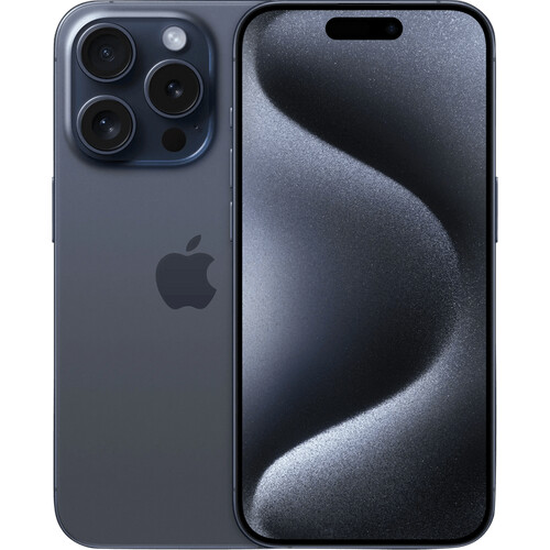Refurbished iPhone 15 Pro 256GB Blue Titanium (Zo goed als nieuw)