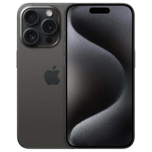Refurbished iPhone 15 Pro Max 256 GB Titanium Zwart Licht gebruikt
