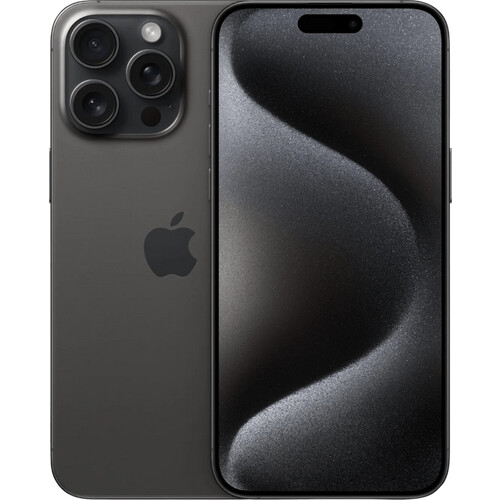 Refurbished iPhone 15 Pro Max 256GB Black Titanium (Licht gebruikt)