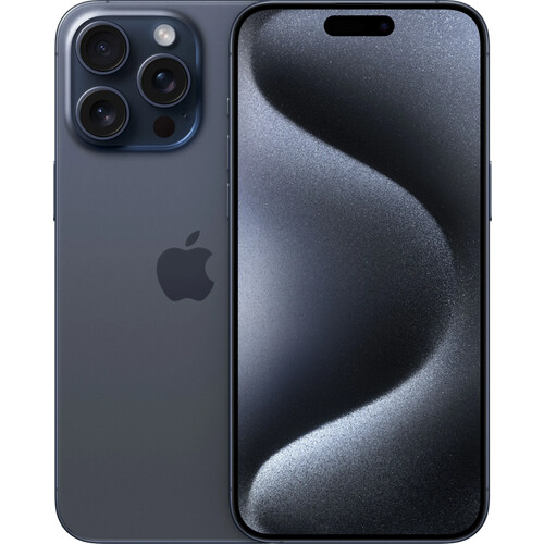 Refurbished iPhone 15 Pro Max 512GB Blue Titanium (Licht gebruikt)