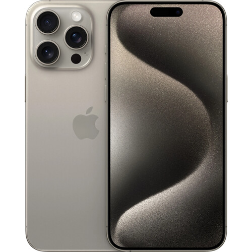 Refurbished iPhone 15 Pro Max 512GB Natural Titanium (Zichtbaar gebruikt)