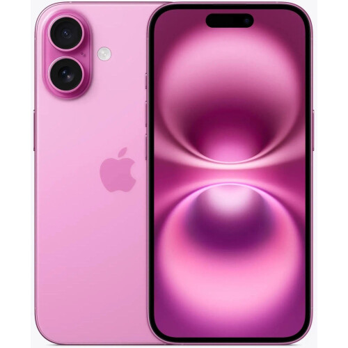 Refurbished iPhone 16 128 GB Roze Gebruikt