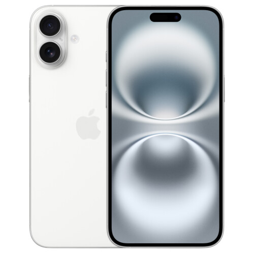 Refurbished iPhone 16 Plus 128 GB Wit Gebruikt