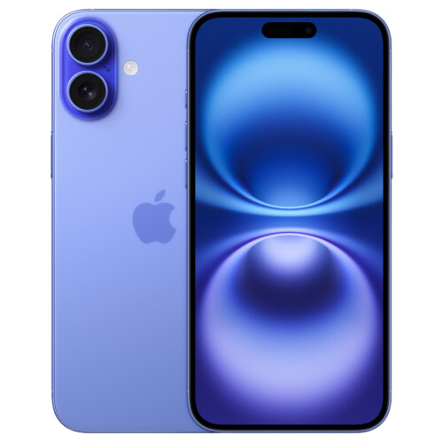 Refurbished iPhone 16 Plus 256 GB Blauw Als nieuw + Nieuwe batterij