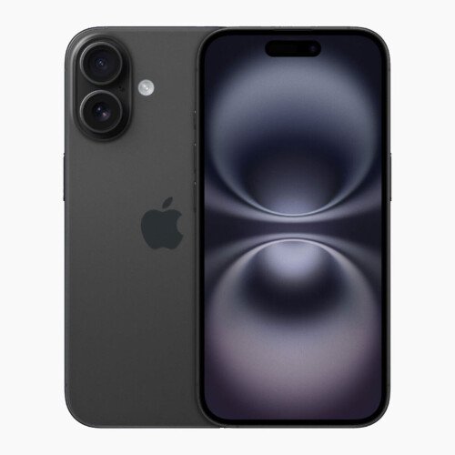 Refurbished iPhone 16 Plus 256 GB Zwart Als nieuw