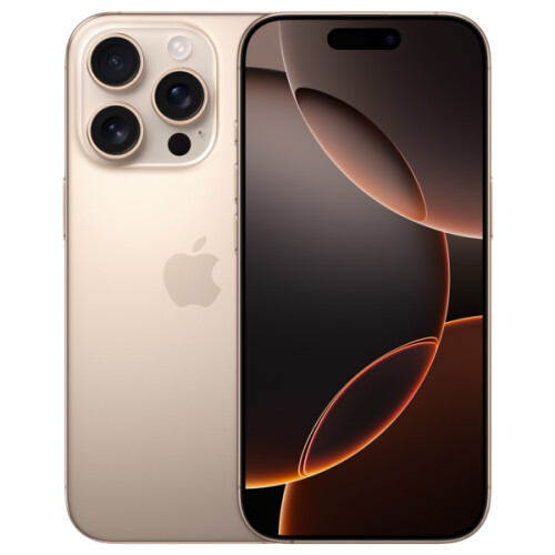 Refurbished iPhone 16 Pro 128 GB Goud Als nieuw