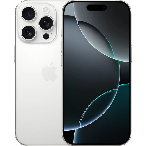Refurbished iPhone 16 Pro 256GB White Titanium (Licht gebruikt)
