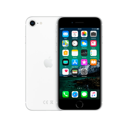 Refurbished iPhone SE 2020 256 gb Wit Als nieuw