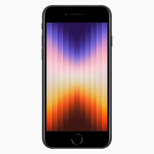 Refurbished iPhone SE 2022 64 GB Zwart Als nieuw
