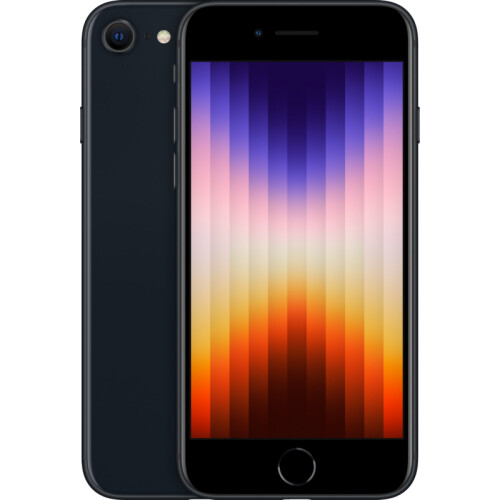 Refurbished iPhone SE 2022 64GB Zwart (Licht gebruikt)