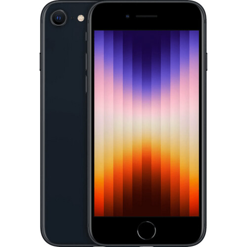 Refurbished iPhone SE 2022 64GB Zwart (Zichtbaar gebruikt)