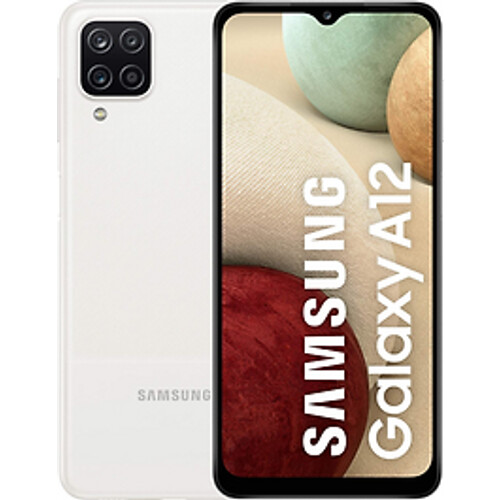 Samsung Galaxy A12 Dual SIM 64GB [MediaTek Helio P35 versie] white