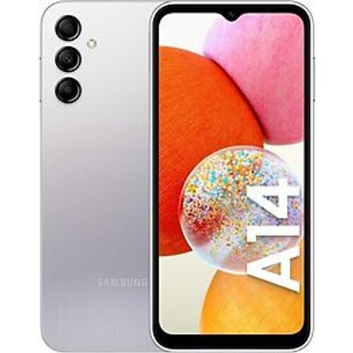 Samsung Galaxy A14 Dual SIM 128GB zilver
