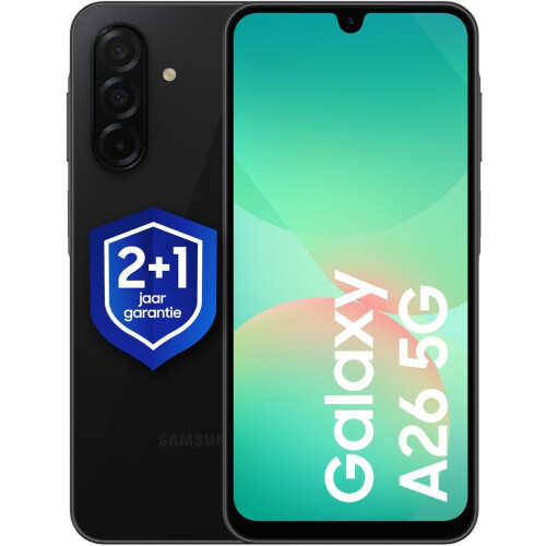 Samsung Galaxy A26 5G - 128GB - IP67 - Black