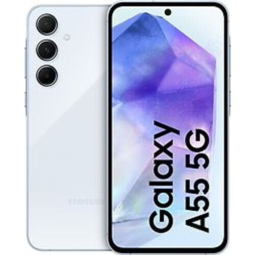 Samsung Galaxy A55 5G Dual SIM 128GB awesome iceblue
