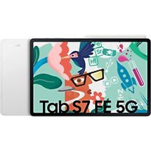 Samsung Galaxy Tab S7 FE 5G 12,4 64GB [wifi + 5G] zilver