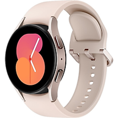 Samsung Galaxy Watch5 40 mm horlogekast van Pink Gold Aluminium Pink Gold Sport Band M/L [Wi-Fi]