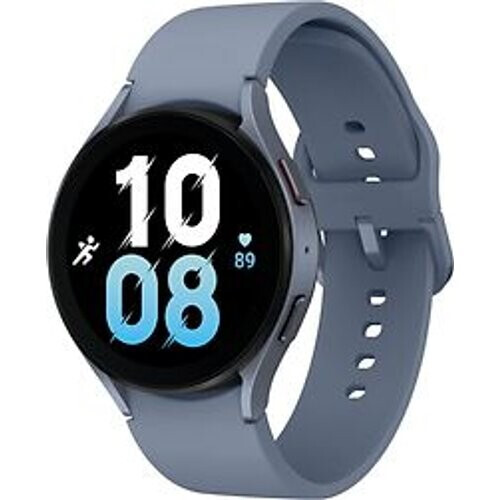 Samsung Galaxy Watch5 44 mm horlogekast van Sapphire Aluminium op Sapphihre Sport Band M/L [Wi-Fi + 4G]
