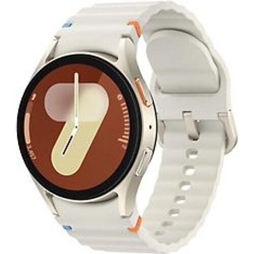 Samsung Galaxy Watch7 40 mm aluminium kast beige op sportbandje S/M beige [wifi]